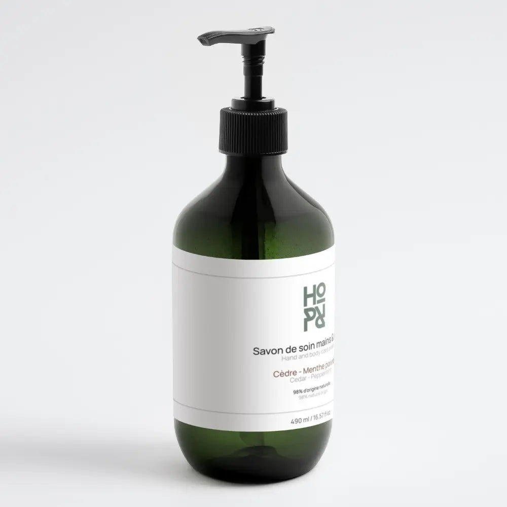 Savon de soin | Cèdre & menthe poivrée HOPR